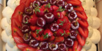 pavlova fruits rouges
